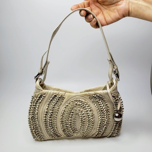 Gianfranco Ferre Handbags - Gianfranco Ferre Vintage Leather Front Handbag